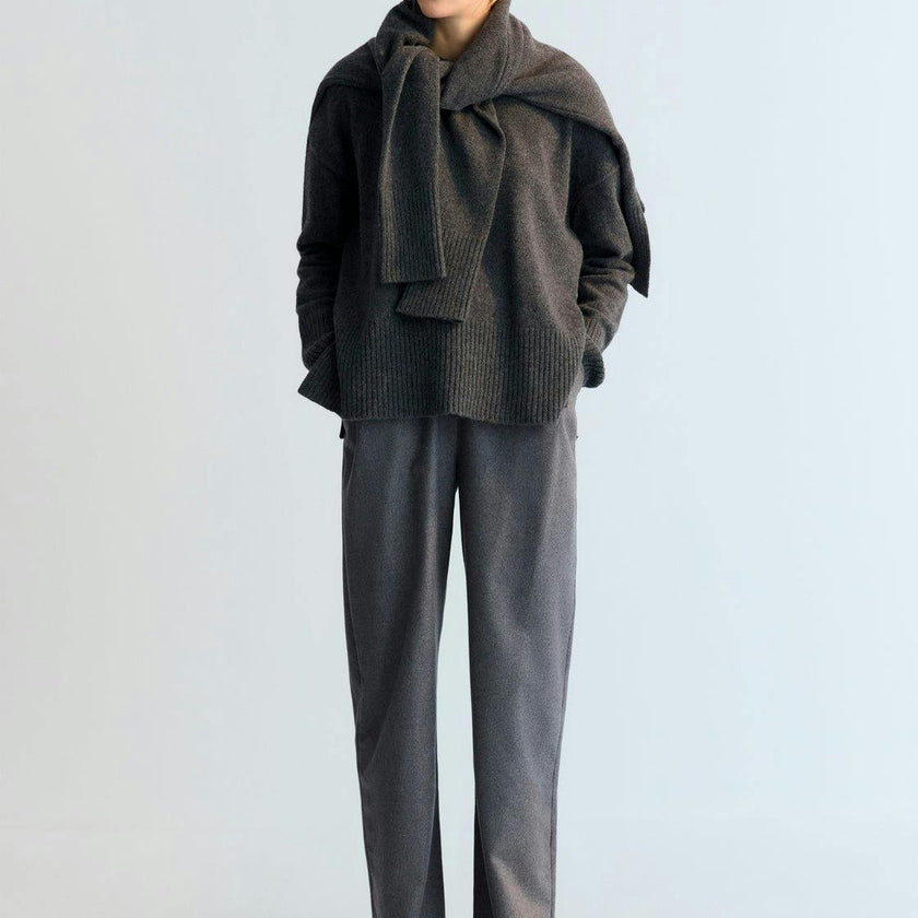 Dione Woman Pant Mid Grey