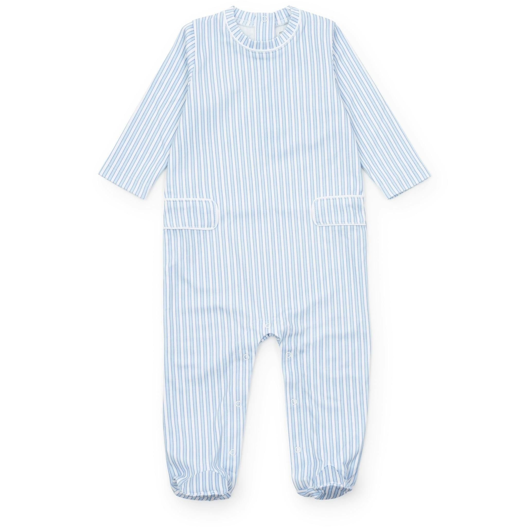 Preston Boys' Romper Classic Stripe