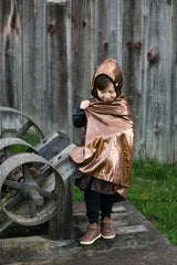 Brilliant Copper Knight Tunic with Cape