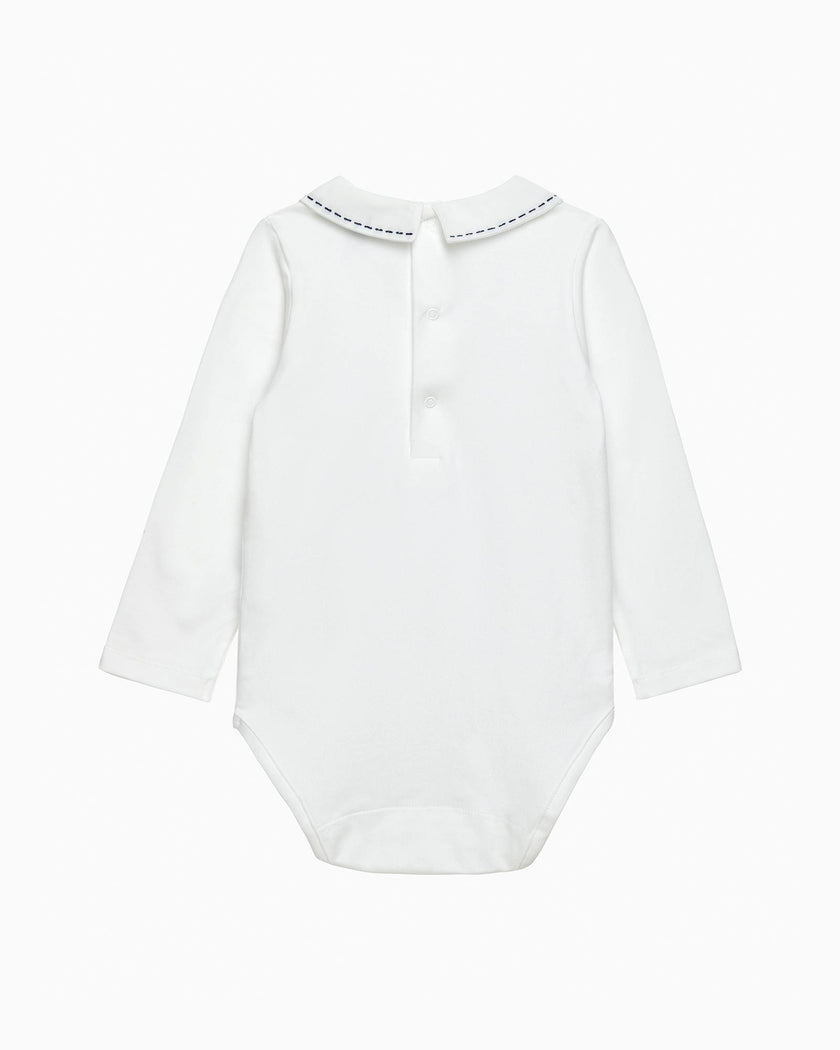 Baby Monty Long-Sleeved Bodysuit in Car & Airplane