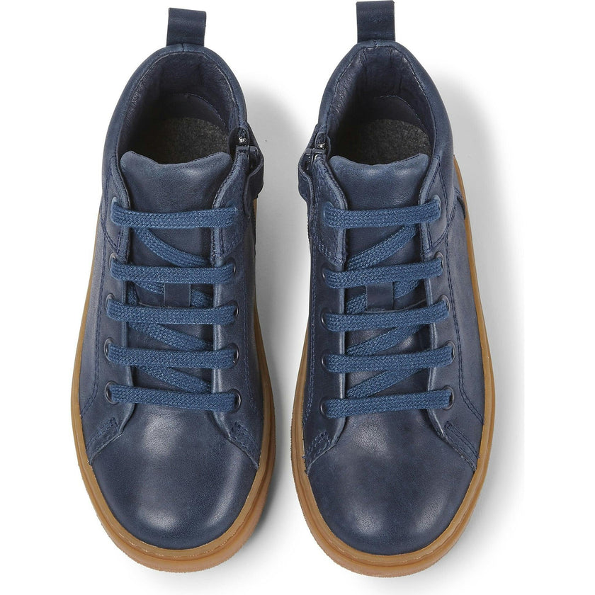 Kids Kido Leather Boot, Blue