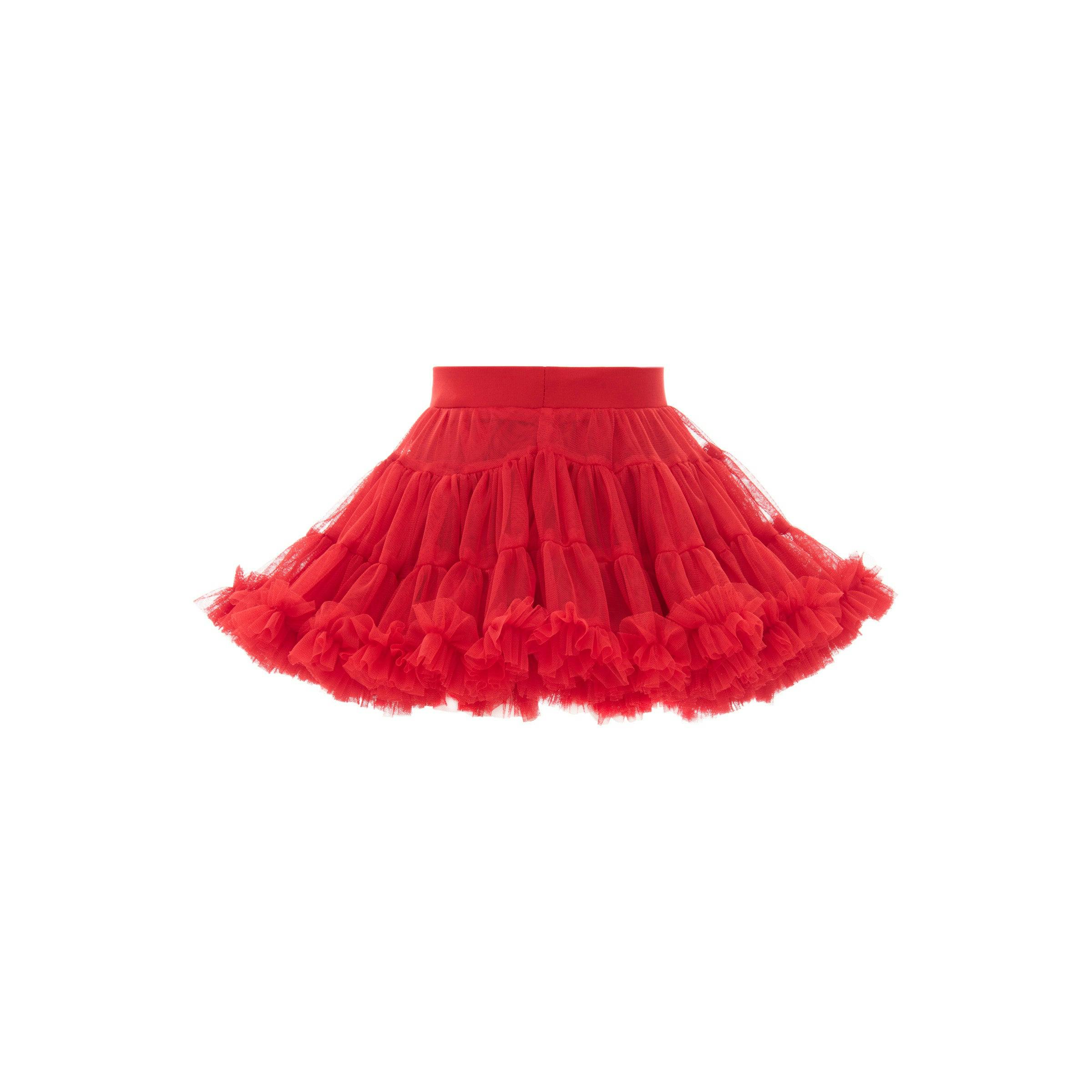 Red Bow Tutu Skirt