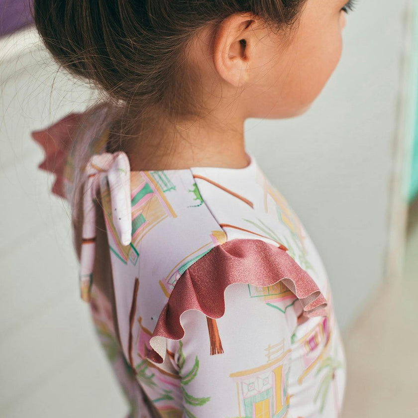 CASITAS ISLEÑAS ROSADO - WINGS LONGSLEEVE