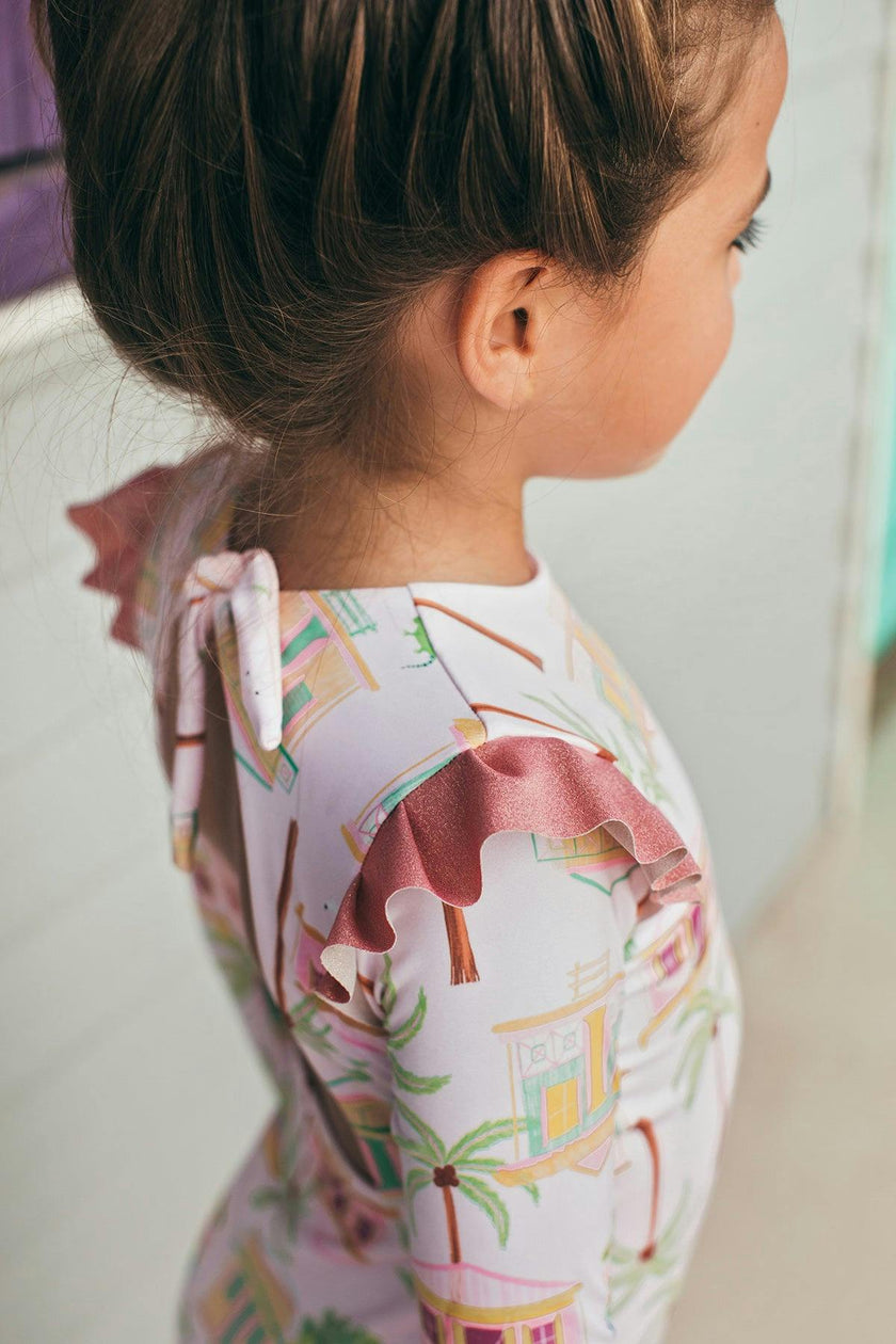 CASITAS ISLEÑAS ROSADO - WINGS LONGSLEEVE