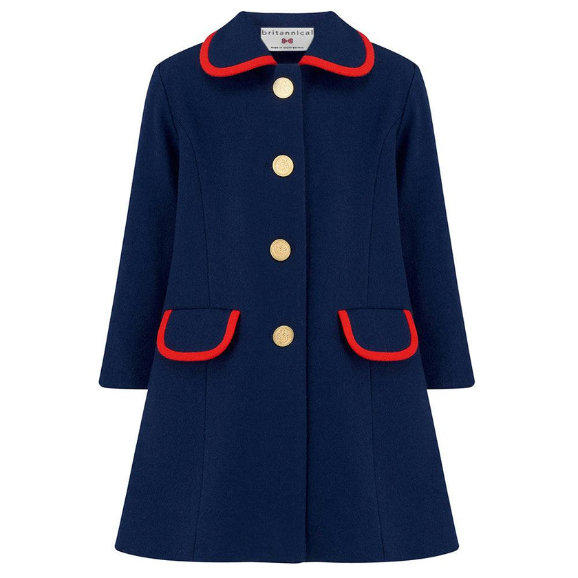 Kensington Coat - Serpentine Blue