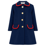 Kensington Coat - Serpentine Blue