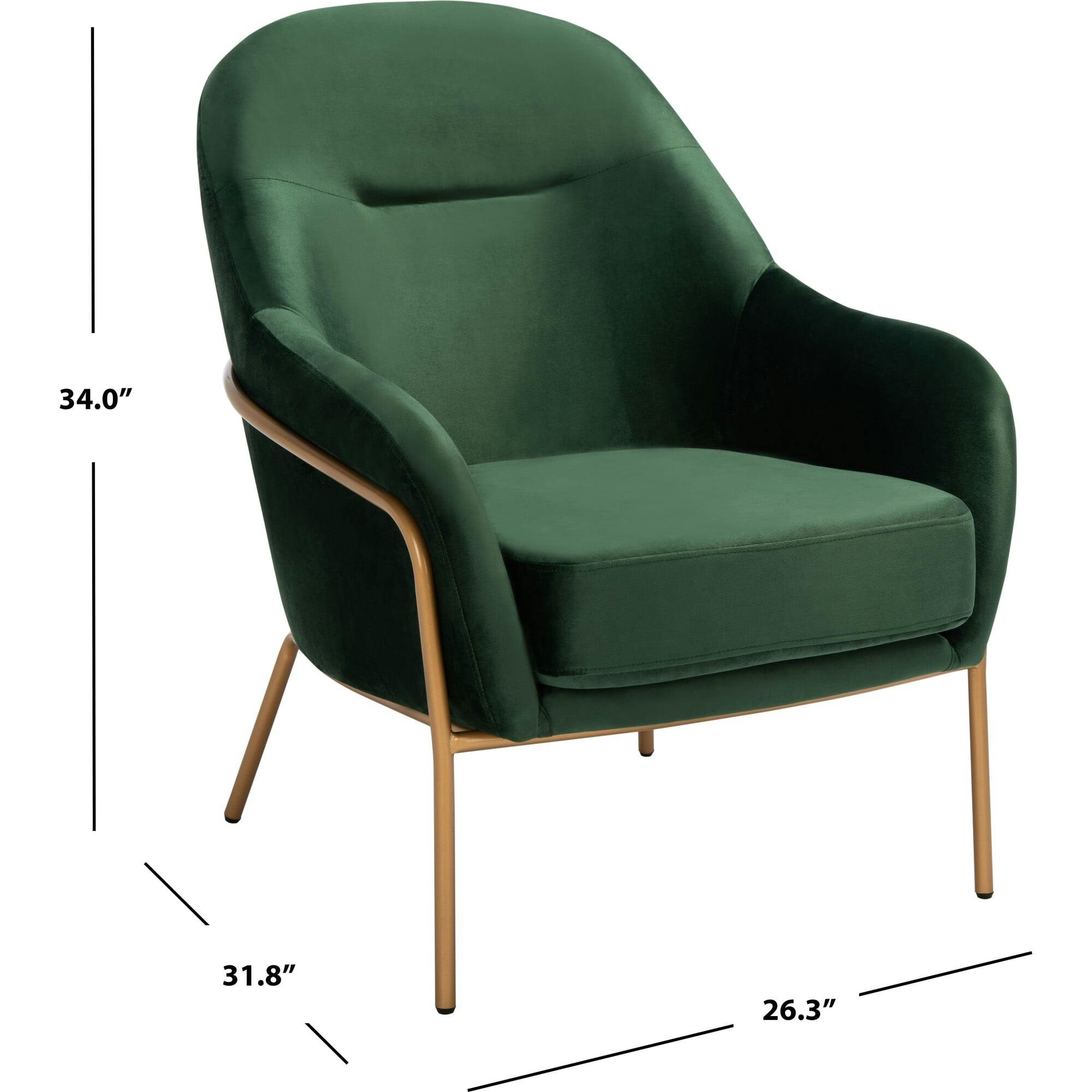 Eleazer Velvet Accent Chair