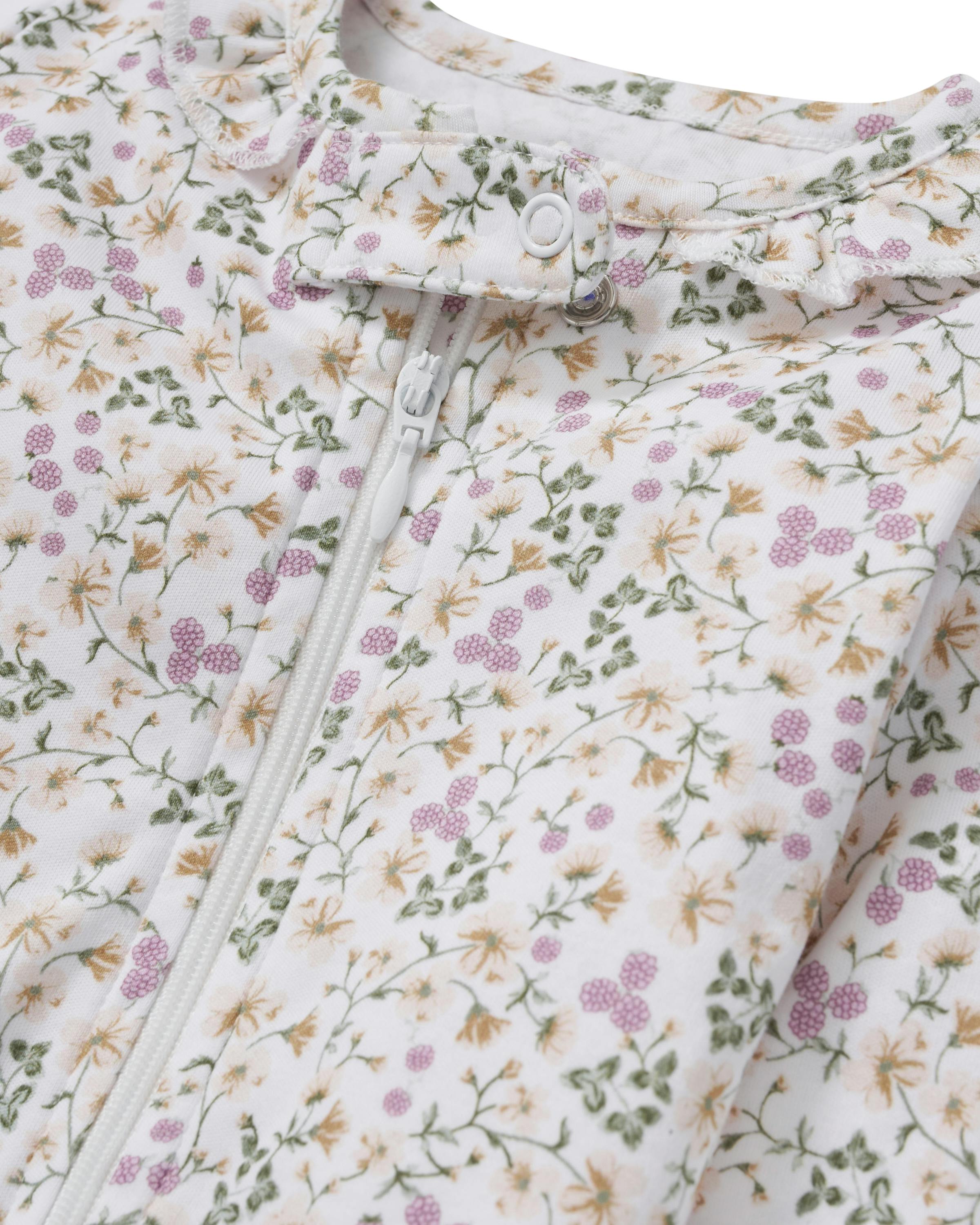 Baby's Pima Romper in Meadow Bloom