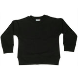 Kids Crew Neck Sweatshirt - Black
