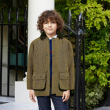 Lyall Greenbelt Tweed Coat - Sand