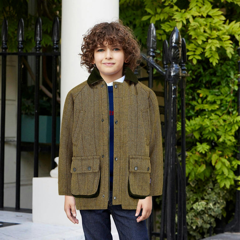 Lyall Greenbelt Tweed Coat - Sand