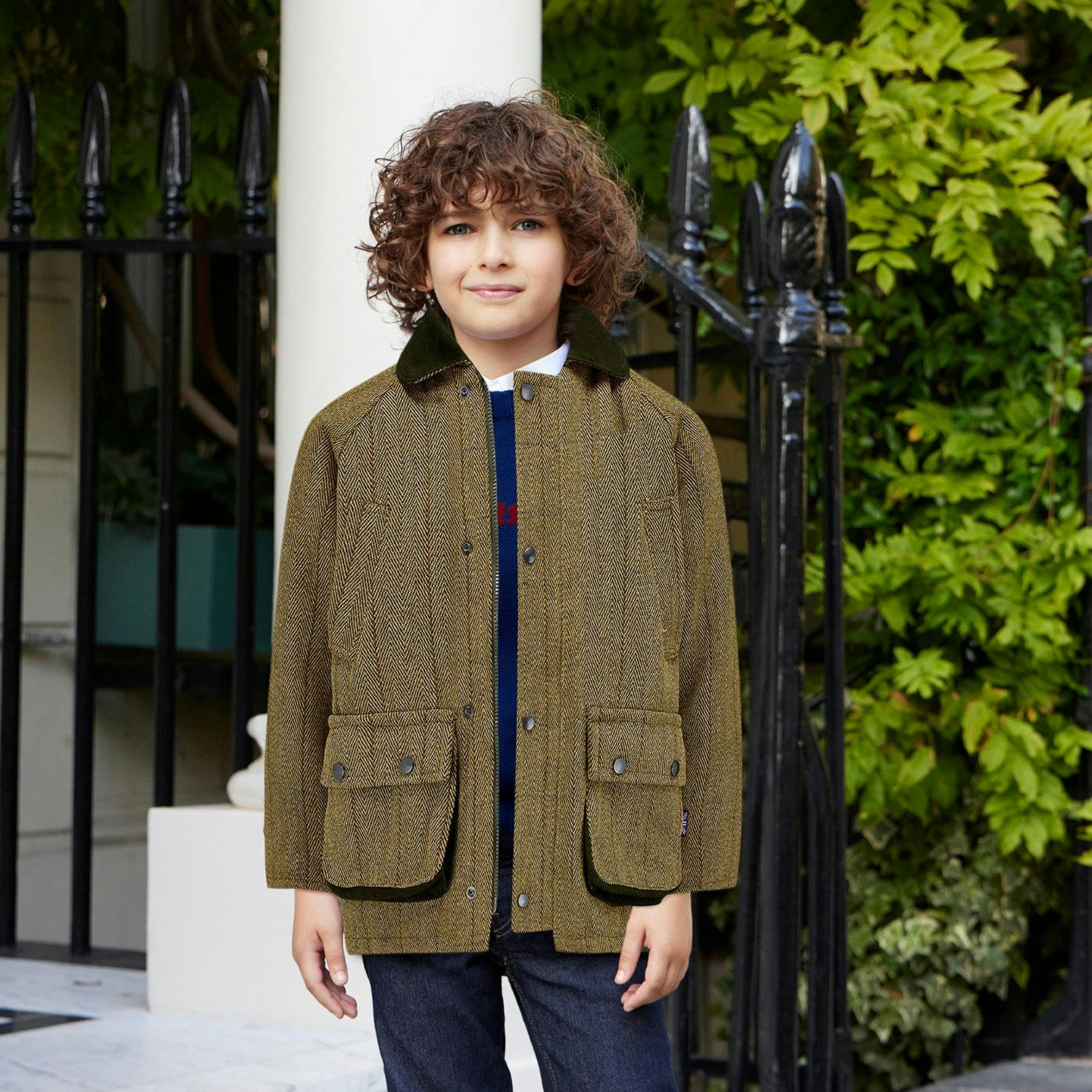 Lyall Greenbelt Tweed Coat - Sand