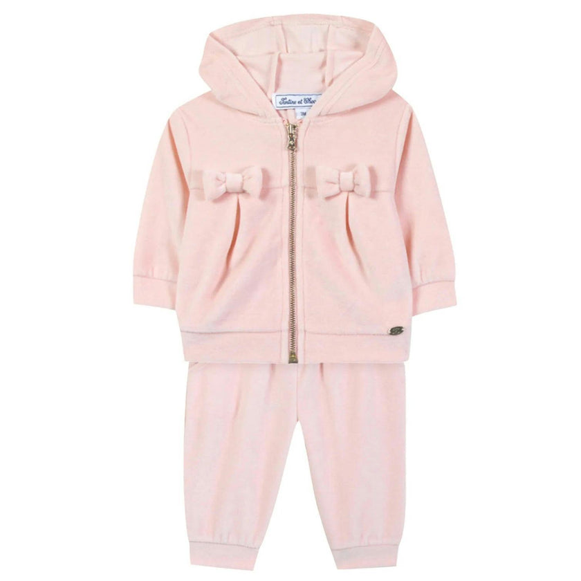 TARTINE ET CHOCOLAT Jetsetter Baby Jogging Outfit - Rosée