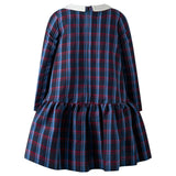 Drop Hem Check Dress