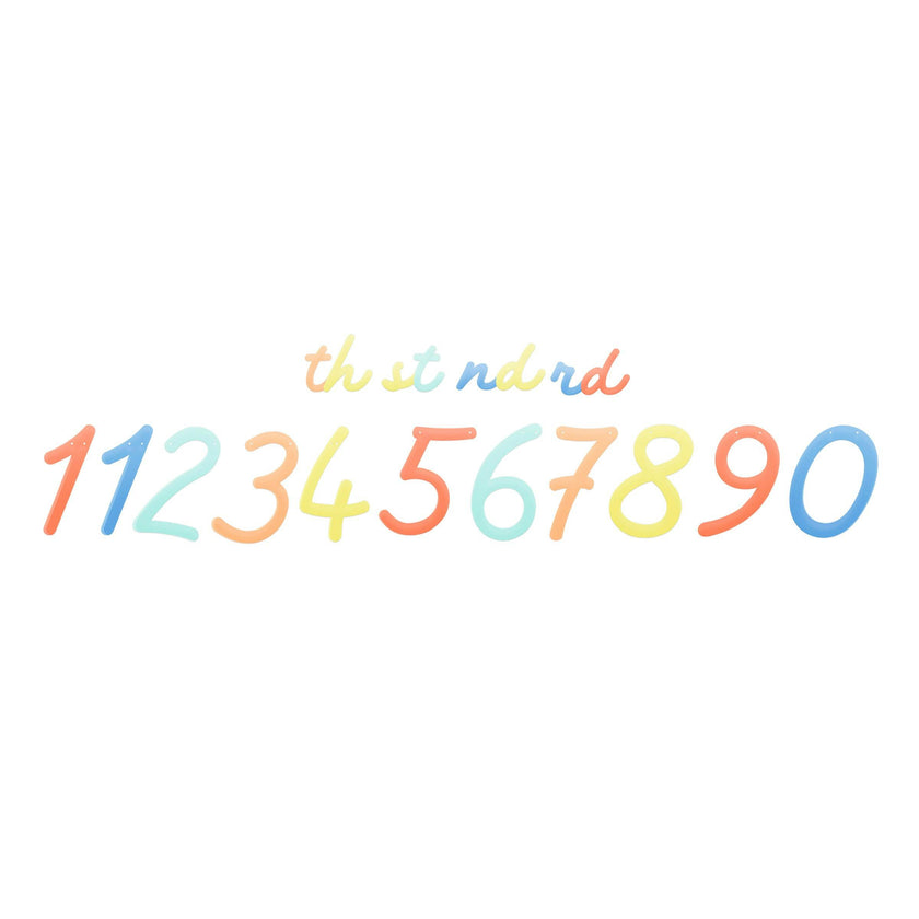 Bright Happy Birthday Garland Set
