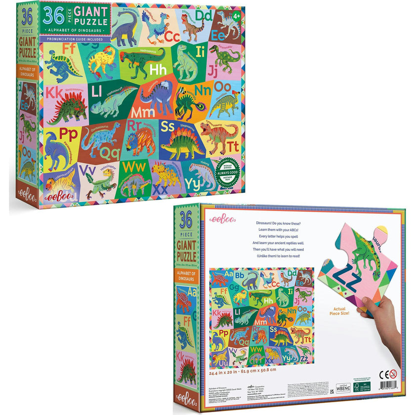 Giant Puzzle: Alphabet - 36 Piece