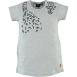 Print Short Sleeve T-Shirt Dress
