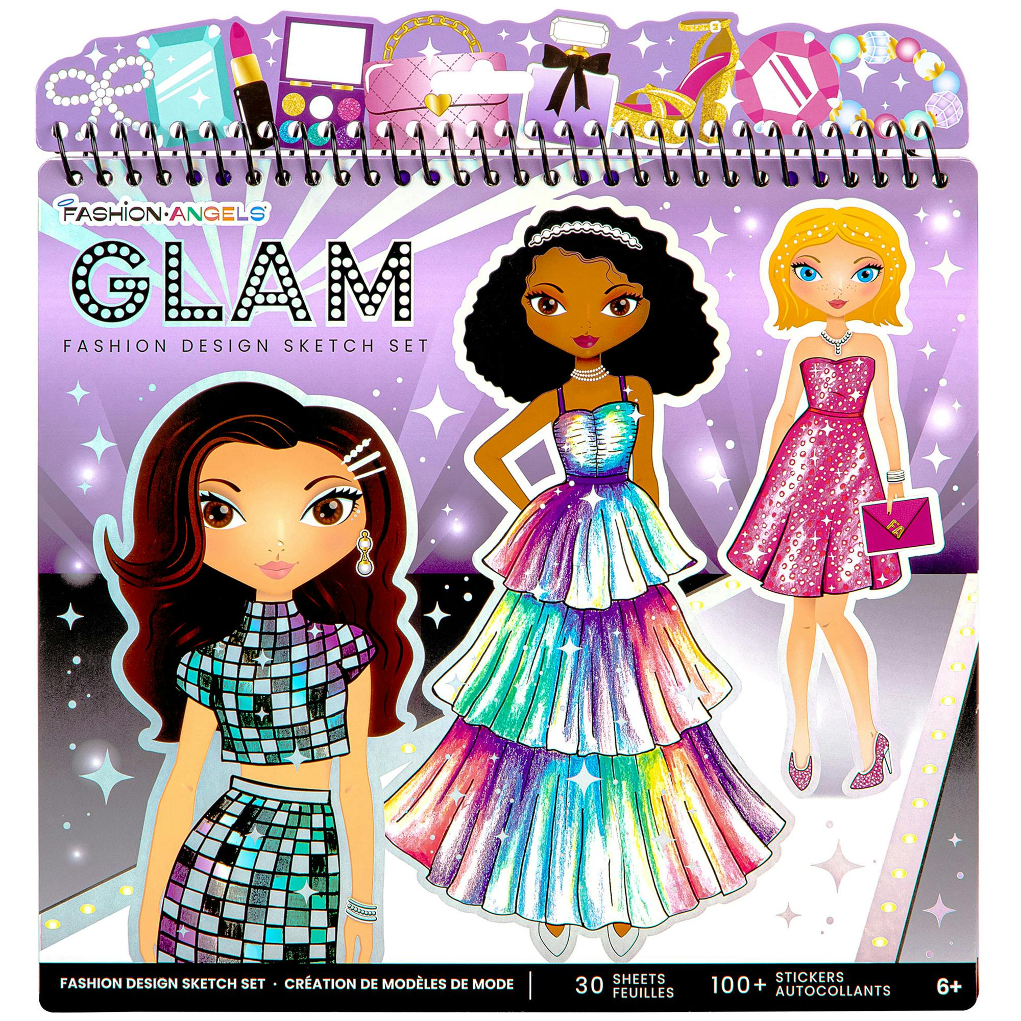 Fashion Design: Sketch Set - Glam