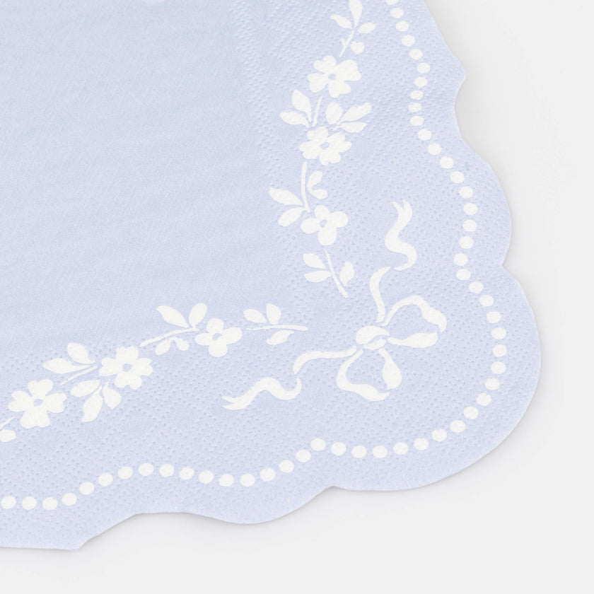 Rococo Blue Large Napkins