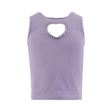Lavender Crystal Heart Tank