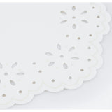Broderie Anglaise Lace White Large Napkins