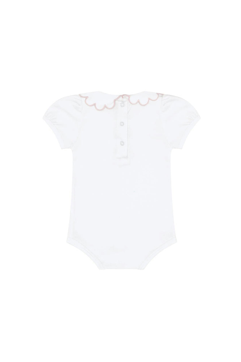 Nella Scallops Short Sleeve Onesie
