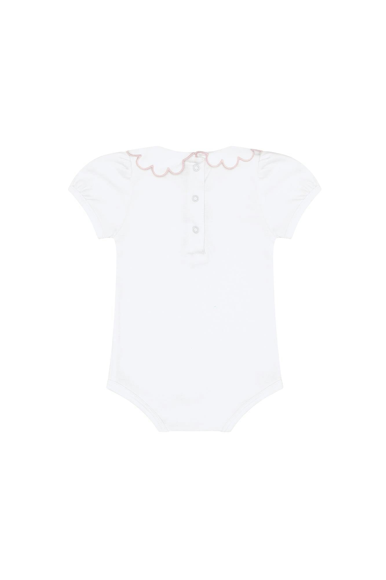 Nella Scallops Short Sleeve Onesie