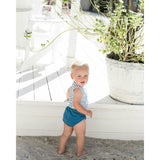 Boys Striped Top With Bloomer