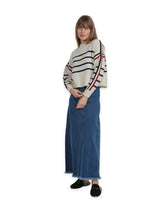Cropped Drop Shoulder Sweater