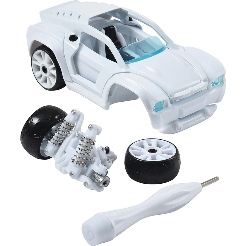 Modarri: Deluxe Paint It Auto Design Studio - DIY Design & Build Toy Car