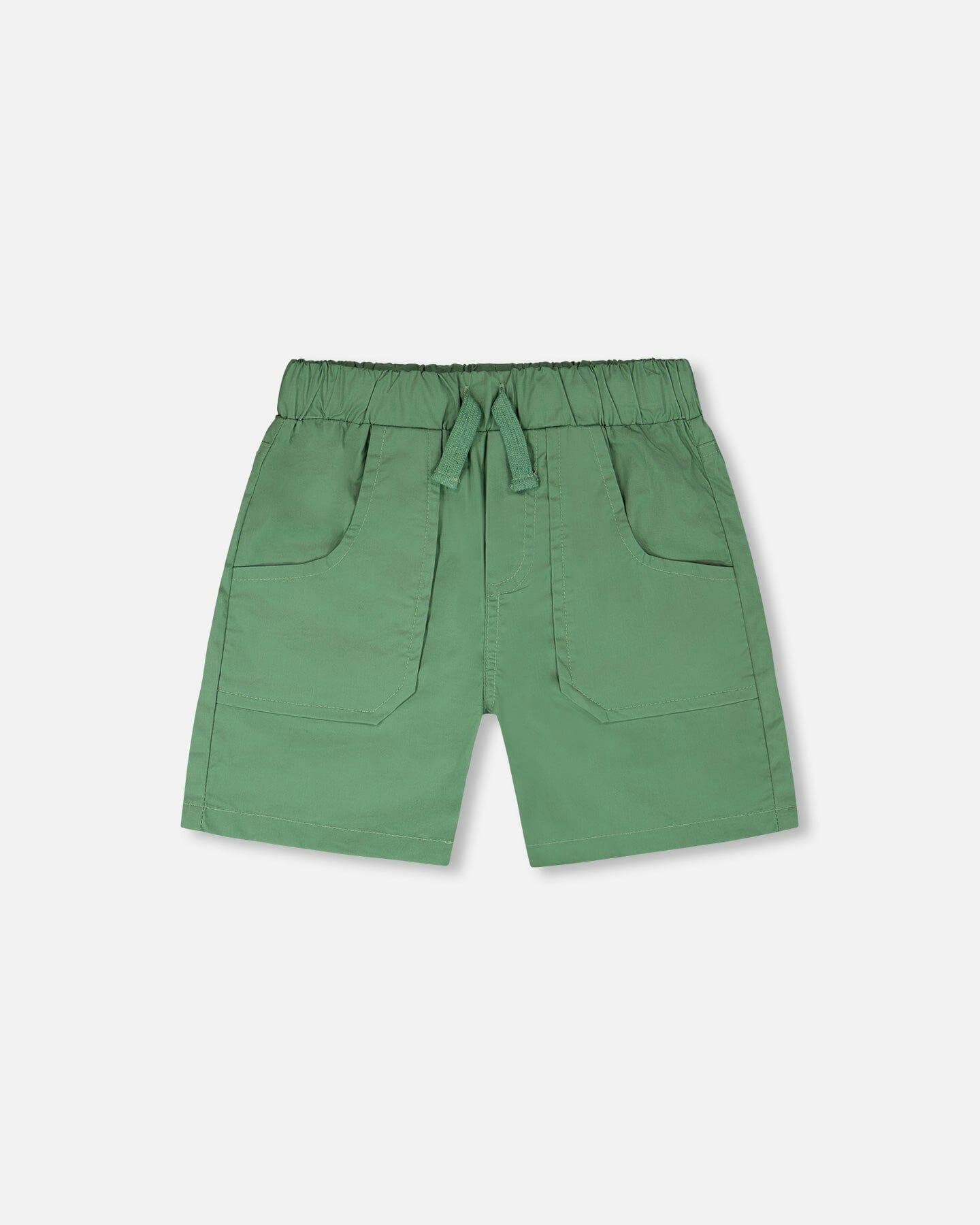Parachute Shorts With Patch Pockets