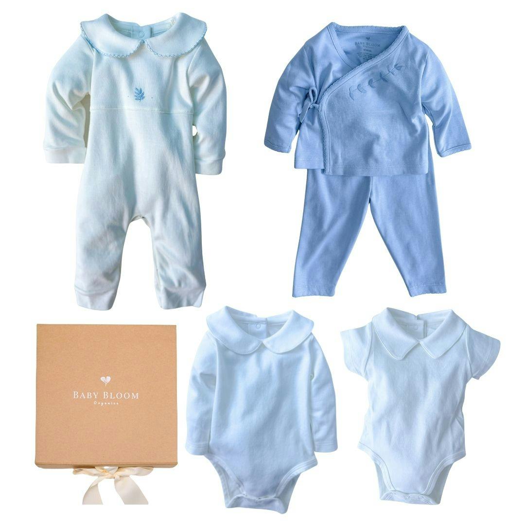 Baby Boy Gift Set Bundle Oliva Blue
