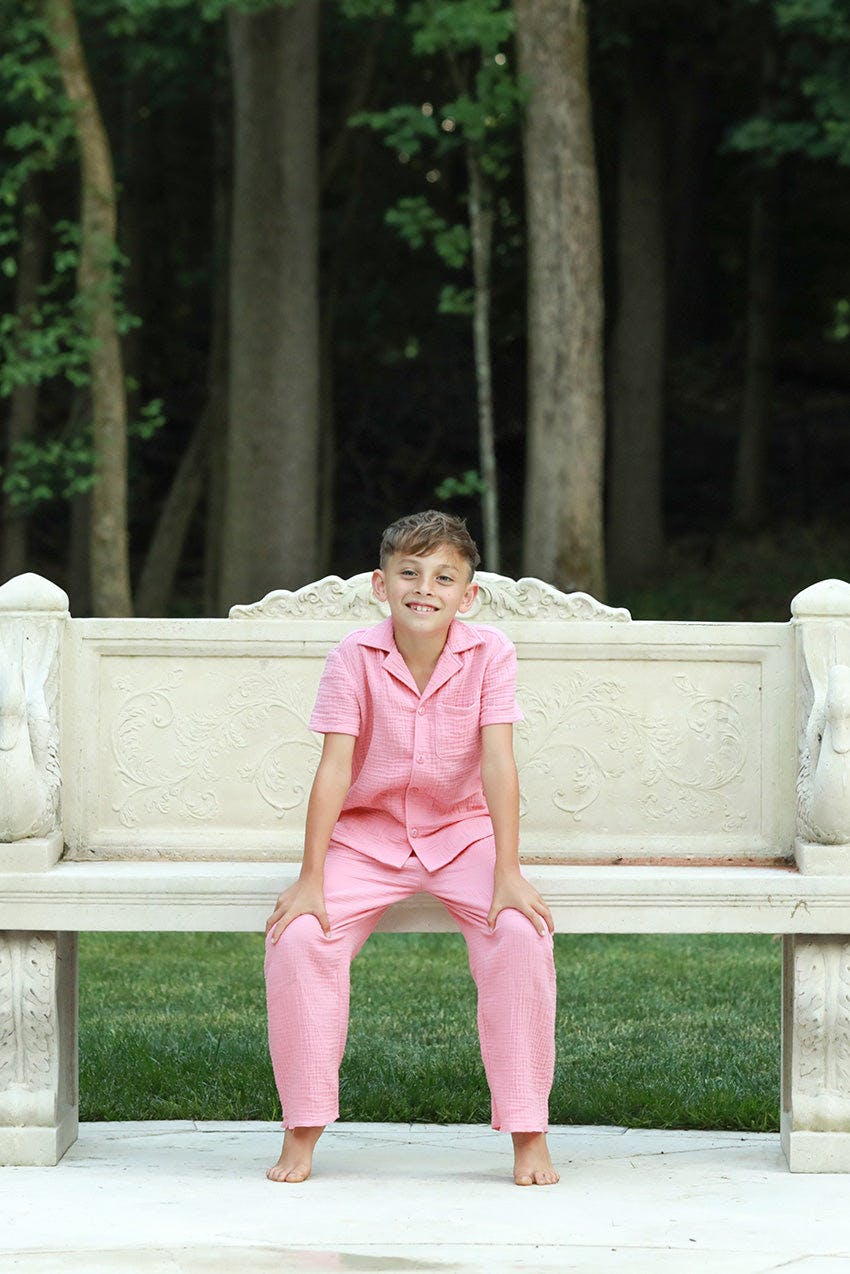 Organic Cotton Waffle Pant