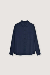 Delphine Woman Shirt Infinite Navy_Sampling
