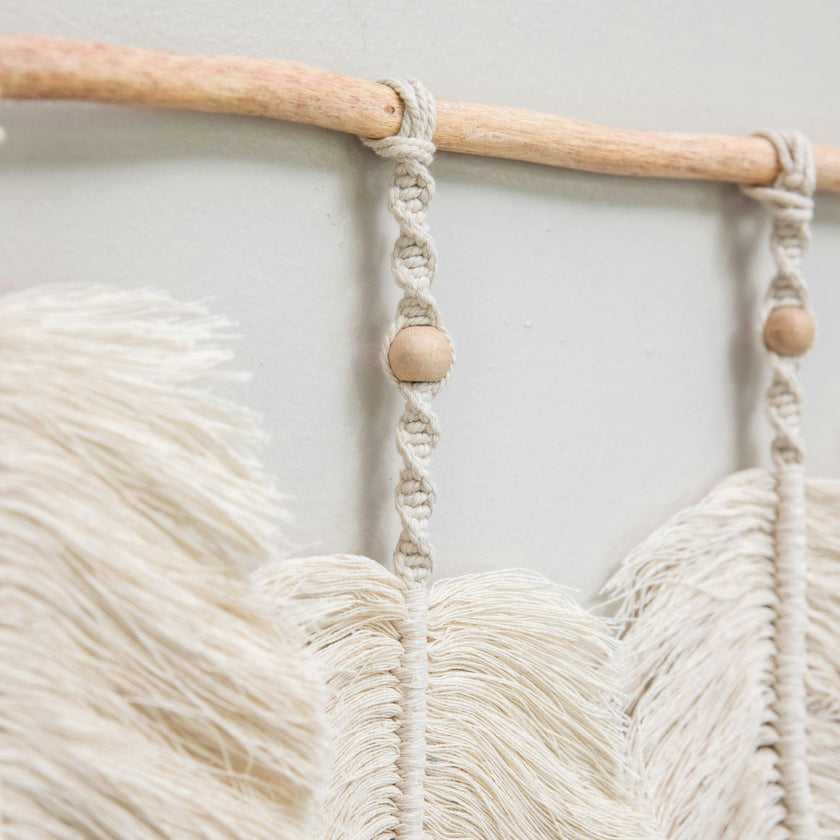 Willow Boho Leaf Wall Decor