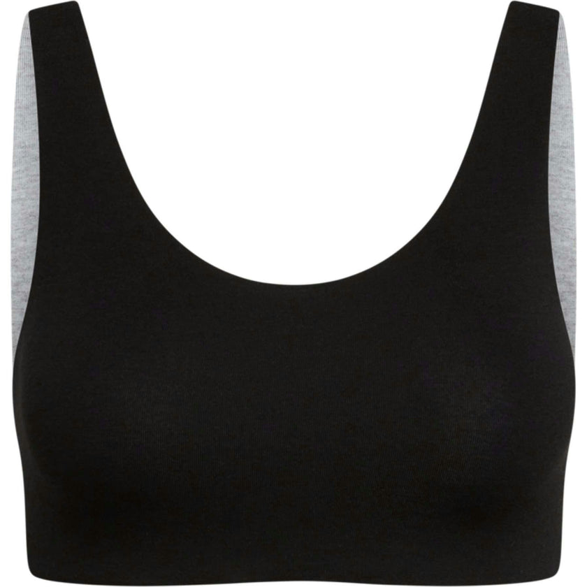 Aster Reversible Girls Tank Bra White