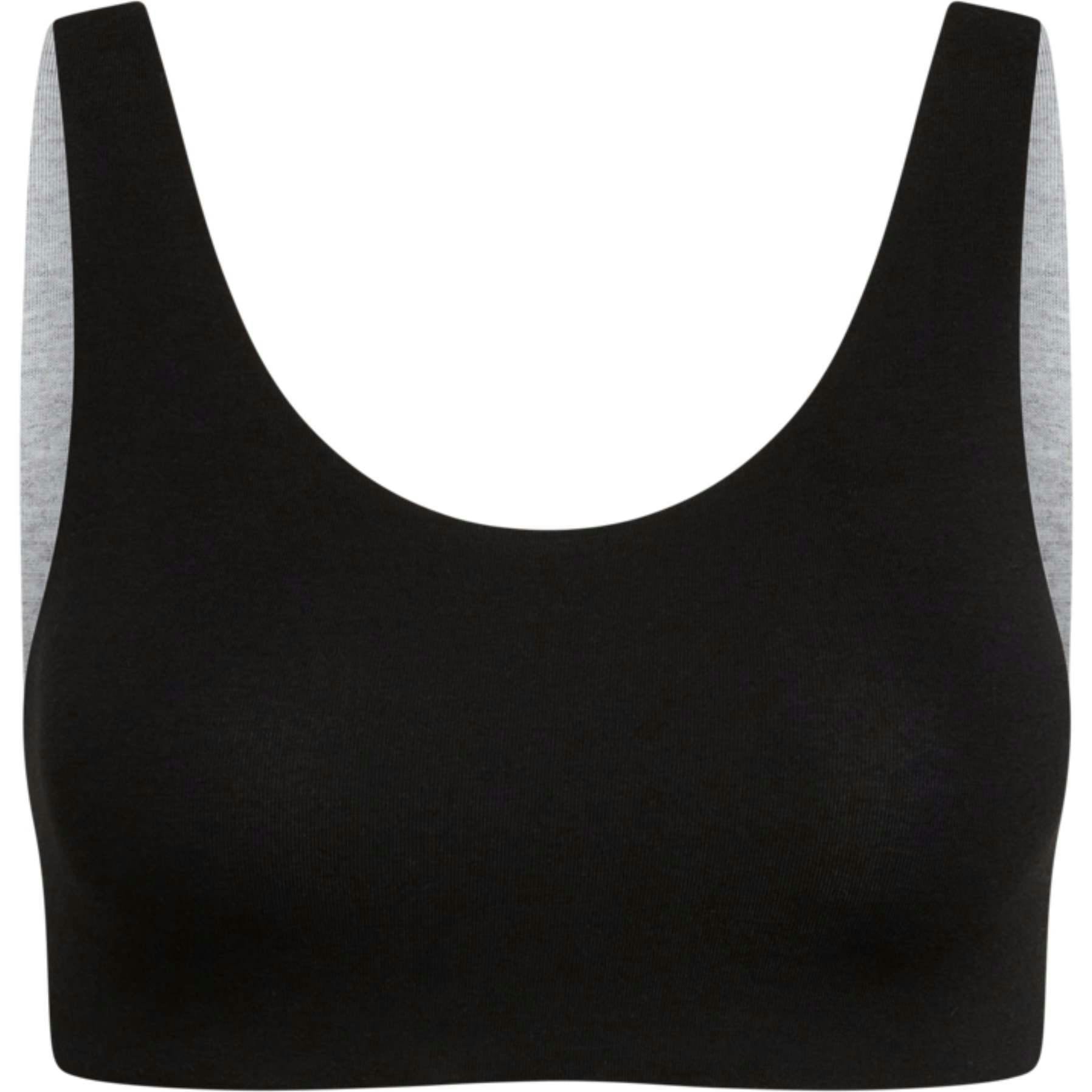 Aster Reversible Girls Tank Bra White