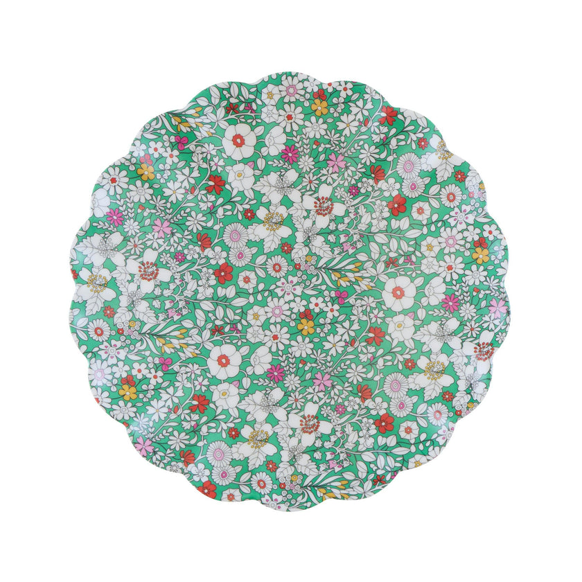 Meri Meri x Liberty Garden Party Reusable Small Plates