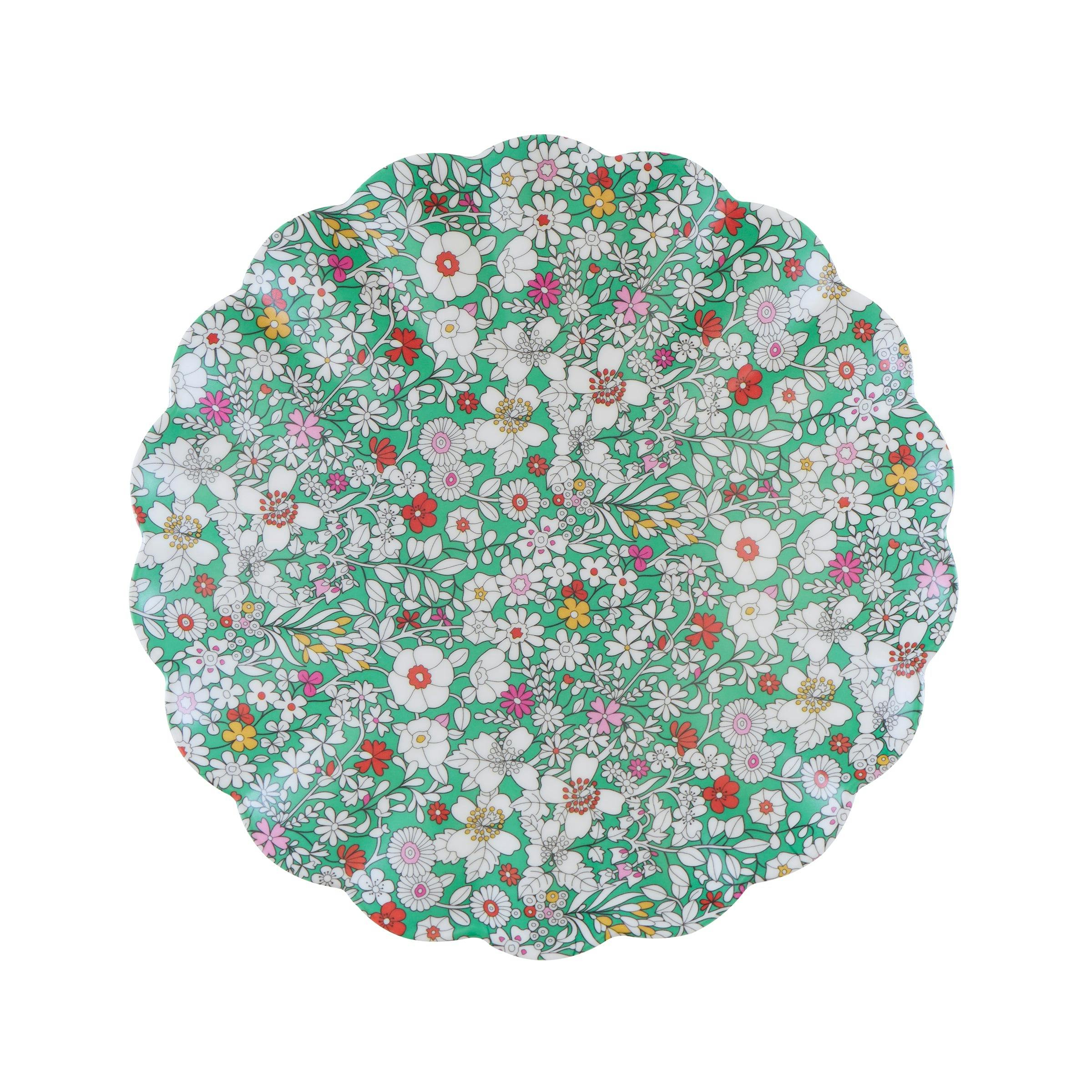 Meri Meri x Liberty Garden Party Reusable Small Plates
