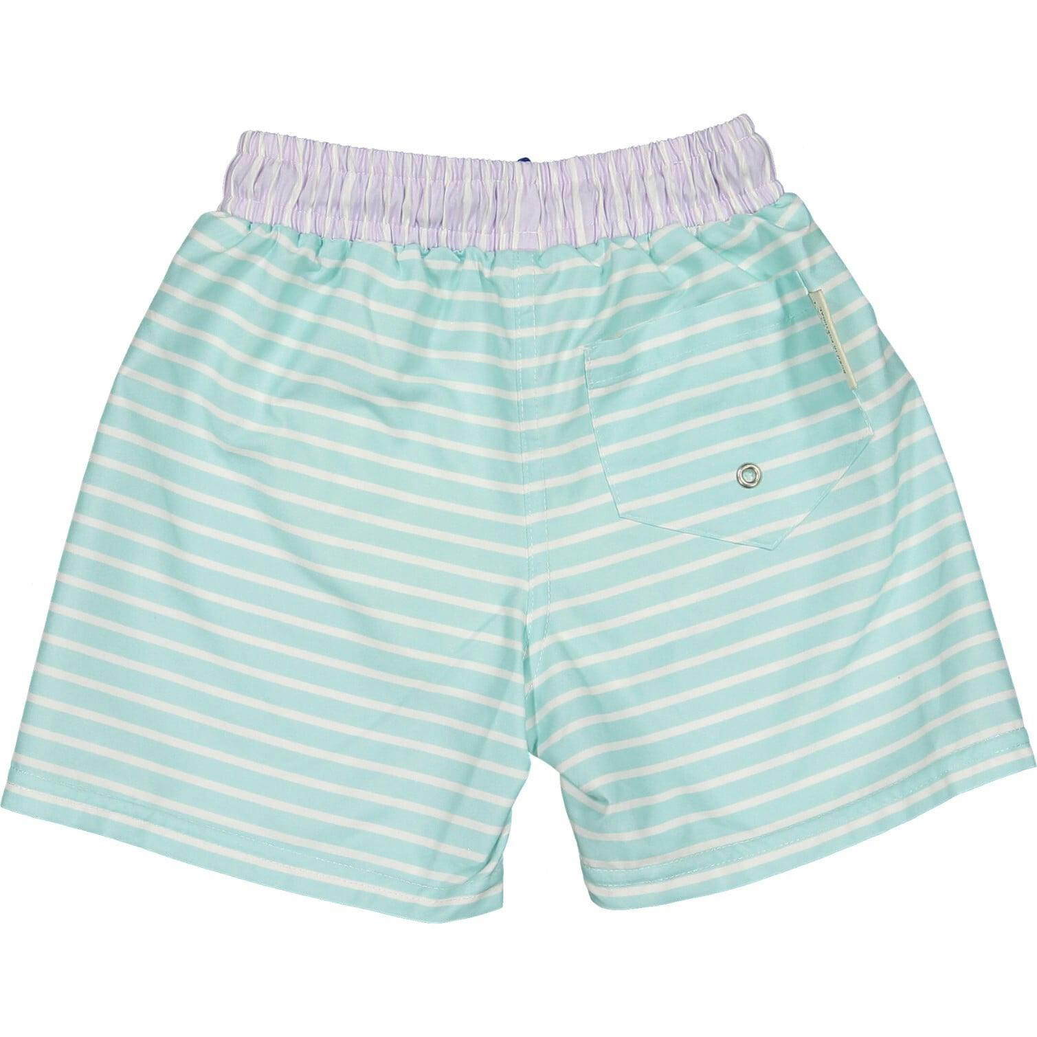 Men´s pastel stripes swim shorts
