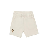 Ithri Shorts | Palm Tree | Warm White