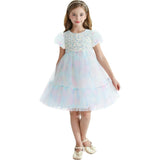 Sequin Color Bloom Dress