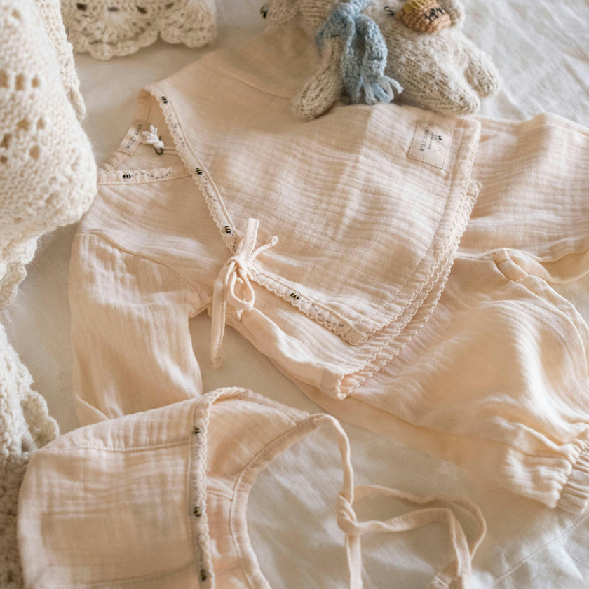 Gauze Three Piece Set