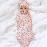 Sugar Cookies Bamboo Swaddle & Beanie Set