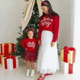 Merry Bow Christmas Women's Sweater