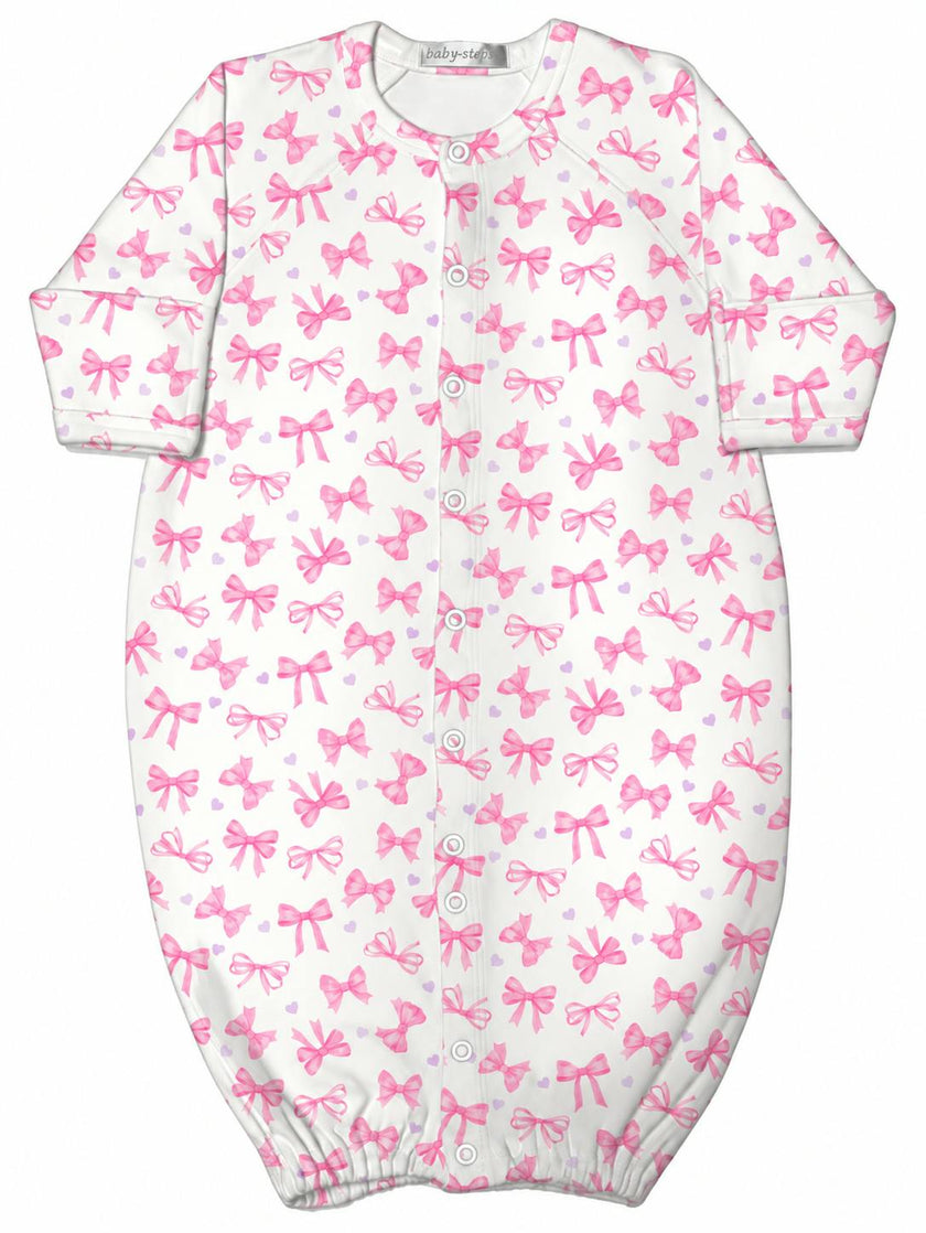 Baby Converter Gown - Bows