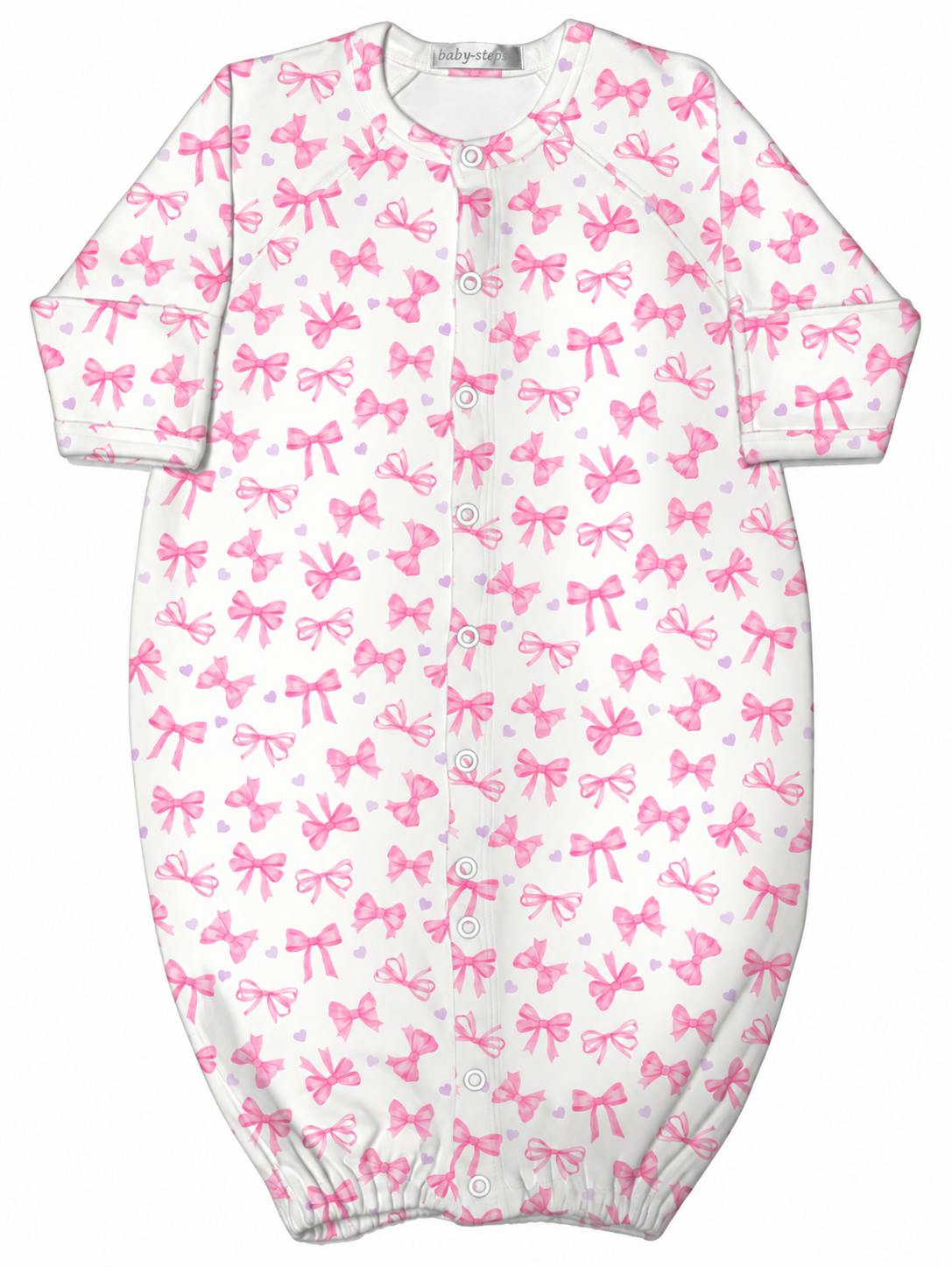 Baby Converter Gown - Bows