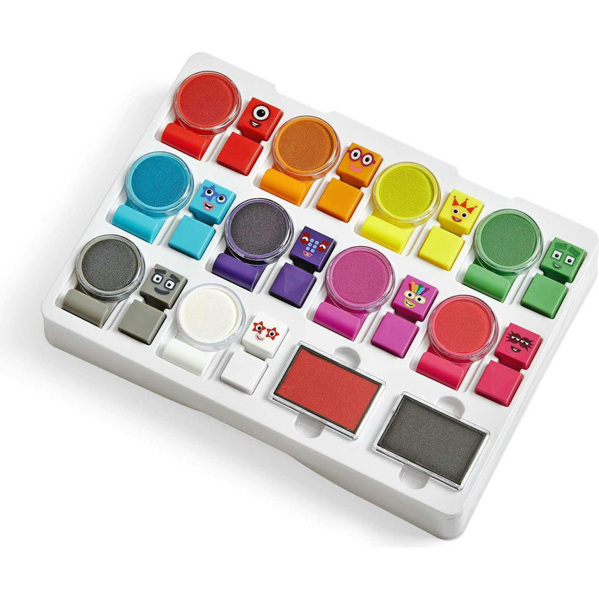 Numberblocks Stampoline Park Stamp Activity Set