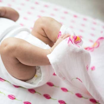 Organic Cotton Muslin Swaddle