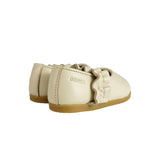 Tiffie Ballerinas | Cream Leather